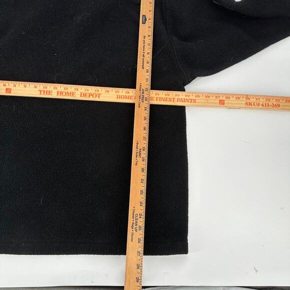 Vintage Gander Mountain Black 1/4 zip fleece size L made in USA GORPCORE - Picture 7 of 7